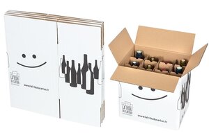 Lot de 5 cartons 12 bouteilles