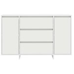 vidaXL Buffet avec tiroir Blanc 120 x 41 x 75 cm Bois d'ingénierie