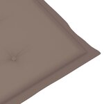 vidaXL Chaises pliables de jardin avec coussins lot de 8 Bois d'acacia