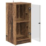 vidaXL Buffet Bois ancien 35 x 37 x 76 cm Bois d'ingénierie