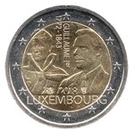 Pièce de monnaie 2 euro commémorative Luxembourg 2018 – Guillaume Ier