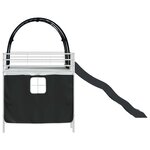 vidaXL Lit mezzanine pour enfants Blanc et Noir 99 5 x 200 cm Métал