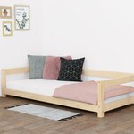 Lit Montessori enfant STUDY 80 x 160 verni