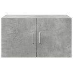 vidaXL Armoire murale gris béton 70x42 5x40 cm bois d'ingénierie