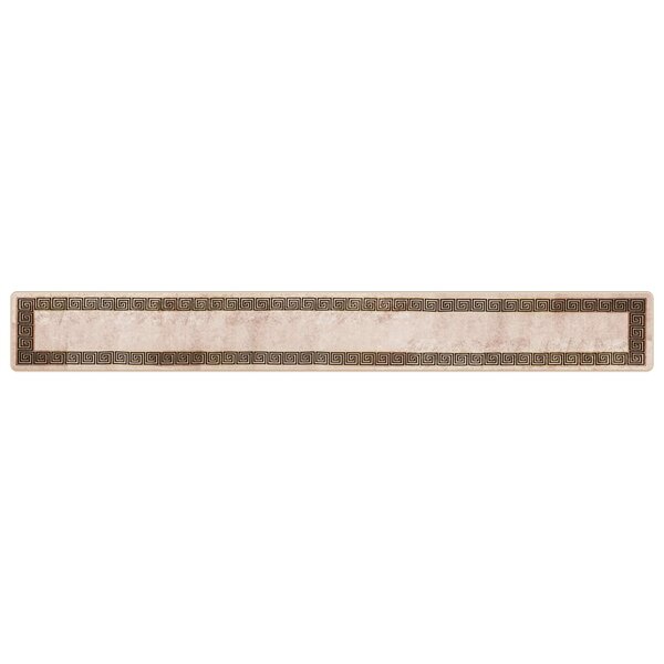 vidaXL Coureur de Tapis MARSA Noir 50 x 400 cm Polyester et PVC