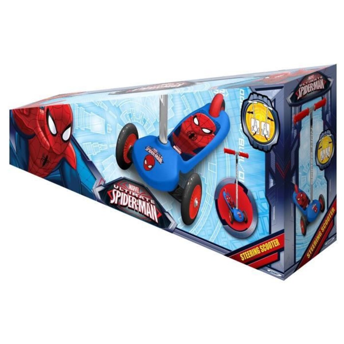 Trottinette préscolaire à 3 roues Spider-Man de Marvel 
