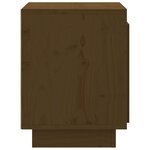 vidaXL Tables de chevet 2Pièces Marron miel 40x30x40cm Bois de pin solide