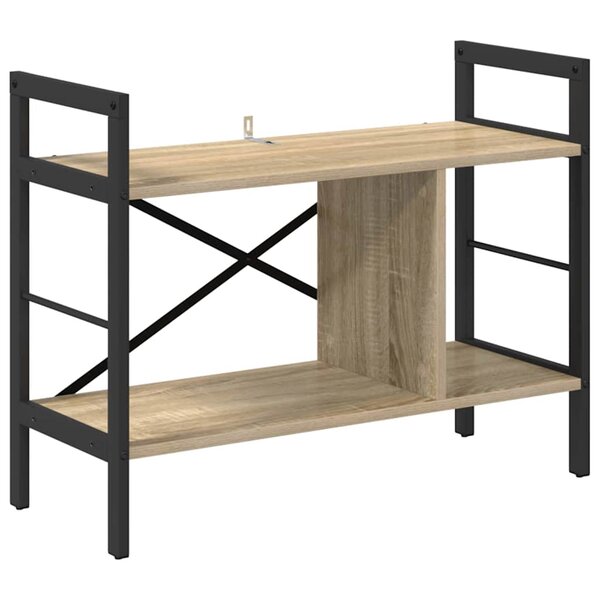 vidaXL Étagère Chêne Sonoma 75 x 30 x 58 5 cm Bois d'ingénierie