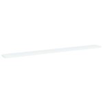 vidaXL Panneaux de bibliothèque 4 Pièces Blanc 100x10x1 5 cm Aggloméré