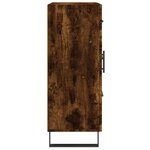 vidaXL Buffet chêne fumé 69 5x34x90 cm bois d'ingénierie