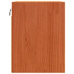 vidaXL Meuble mural Cire marron 30 x 30 x 40 cm Bois de pin massif