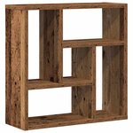 vidaXL Étagère murale vieux bois 45x16x45 cm bois d'ingénierie