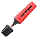 Surligneur BOSS ORIGINAL Rechargeable Pointe Biseautée 2-5 mm Rouge STABILO