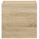 vidaXL Ensemble de meubles TV 3 Pièces Chêne sonoma Bois d'ingénierie