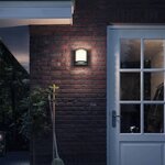 Philips mygarden applique murale led à capteur samondra 1739293p0