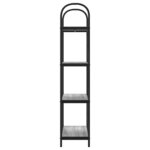vidaXL Étagère Sonoma gris 60 x 30 x 146 cm Bois d'ingénierie