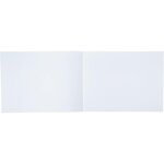 Carton Bloc 32X24Cm 10  Feuilles  Blanche