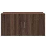 vidaXL Armoire murale chêne marron 80x42 5x40 cm bois d'ingénierie