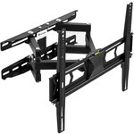 Tectake Support mural TV 32"- 55" orientable et inclinable,VESA max.: 400x400, max. 60kg