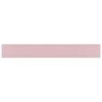 vidaXL Lavabo avec trou de robinet Rose mat 60x46 cm Céramique
