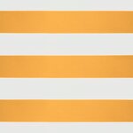 vidaXL Auvent rétractable automatique jaune et blanc 3x2 5 m