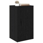 vidaXL Buffet Chêne noir 40 x 33 x 70 cm Bois d'ingénierie