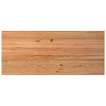 vidaXL Table à manger marron clair bois de chêne massif rectangulaire