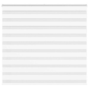 vidaXL Store zèbre blanc 155x100 cm largeur du tissu 150 9cm polyester