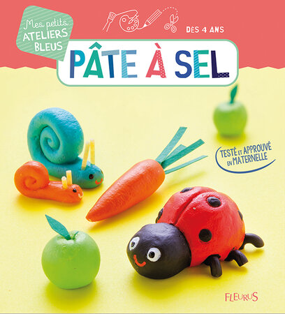 Livre Pâte à Sel (dès 4 ans) - Graine créative