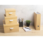 Lot de 3 boîtes de rangement officebyme - exacompta