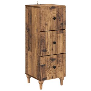 vidaXL Armoire à tiroirs 33 x 34 5 x 90 cm Bois d'ingénierie