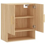vidaXL Armoire murale chêne sonoma 60x31x70 cm bois d'ingénierie