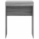 vidaXL Bureau Sonoma gris 60 x 40 x 76 cm Bois d'ingénierie