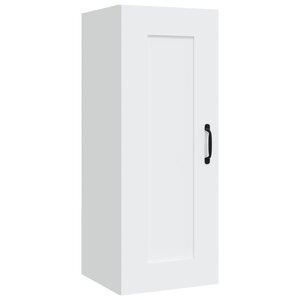 vidaXL Armoire suspendue Blanc 35x34x90 cm Bois d'ingénierie