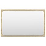 vidaXL Ensemble de meubles de salle de bain 3 Pièces chêne sonoma