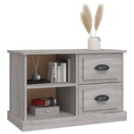 vidaXL Meuble TV sonoma gris 73x35 5x47 5 cm bois d'ingénierie