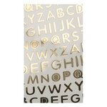 Alphabet Pvc Majuscule Autocollant - 1 Cm - 116 Pièces