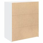 vidaXL Buffet blanc 80x42 5x93 cm bois d'ingénierie