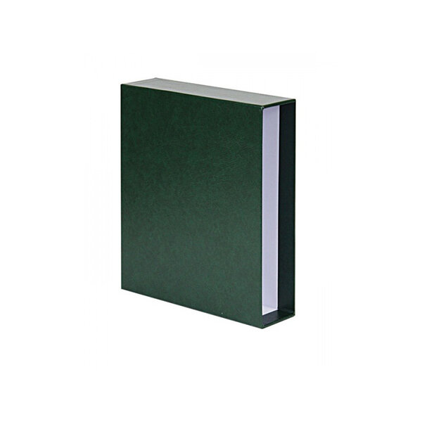 Boitier de protection pour reliure Publica M Lindner. Couleur - Vert