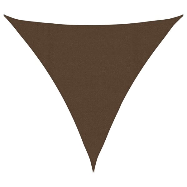vidaXL Voile d'ombrage 160 g/m² Marron 4 5x4 5x4 5 m PEHD