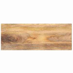 vidaXL Dessus de table 80x20x3 8 cm rectangulaire bois massif manguier