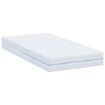vidaXL Matelas Blanc 80 x 160 cm Mousse