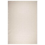 vidaXL Tapis ZIZUR crème 240x340 cm aspect de jute intérieur extérieur