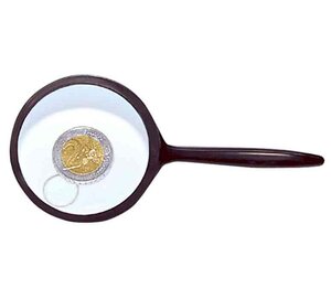 Loupe avec poignée Ronde Diam 63,5 mm WEDO