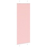 vidaXL Store plissé rose 70x200 cm largeur du tissu 69 4 cm polyester