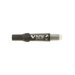 Marqueur Permanent Rechargeable V SUPER COLOR Begreen Pointe Biseautée Moyenne Noir PILOT