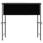 vidaXL Belvédère avec toit 220x110x200 cm Anthracite