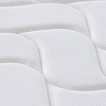 vidaXL Matelas à ressorts ensachés dureté moyenne 140x190 cm