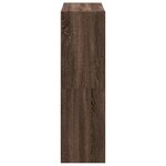 vidaXL Bibliothèque chêne marron 102x32x108 cm bois d'ingénierie