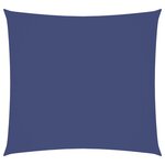 vidaXL Voile de parasol tissu oxford carré 6x6 m bleu